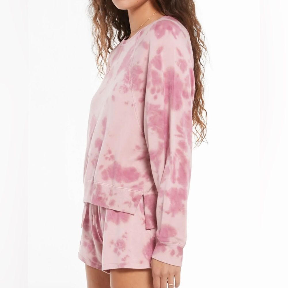 Z Supply Sleep Over Tie Dye Pullover - Picture 4 of 10